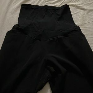 Petite medium flare maternity pants